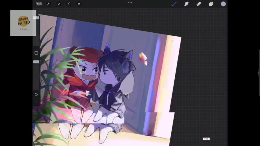 姜糖ipad基础创作插画第1期2023【画质不错有笔刷和课件】，百度网盘(33.68G)