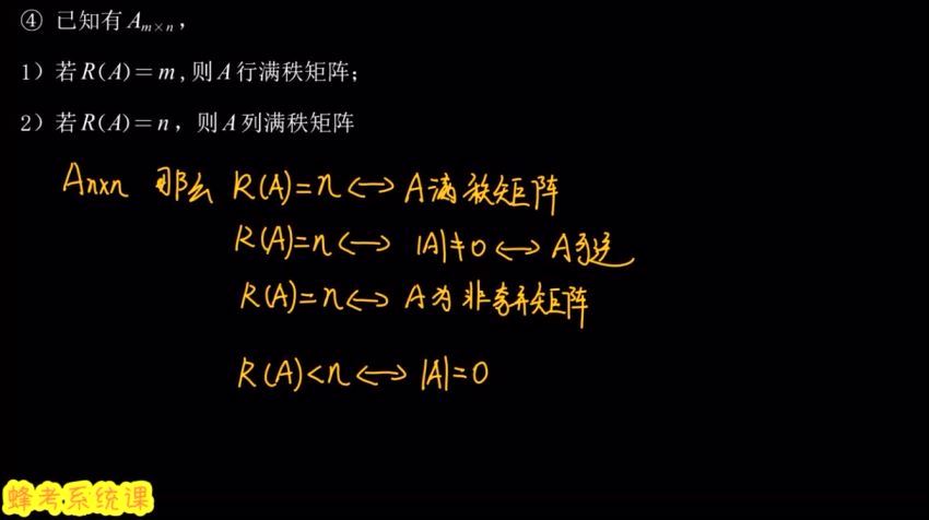 线性代数系统班，百度网盘(1.83G)