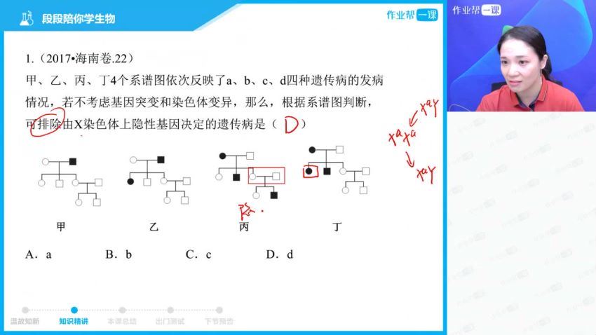 作业帮生物段瑞莹（段段）985班 （28节） (8.09G)