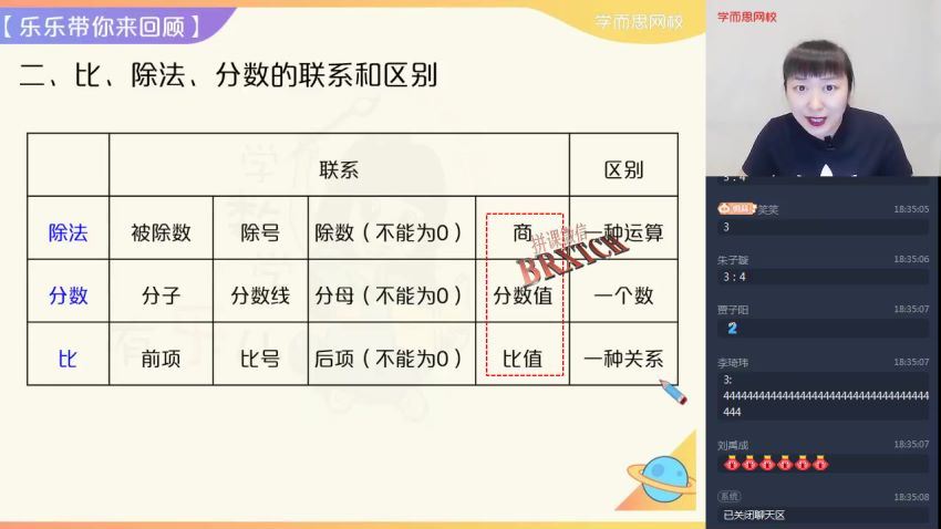 学而思网校2021年秋季五年级数学目标S+班史乐（六年制） (3.59G)