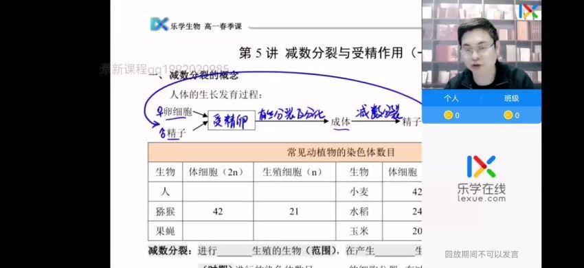 2022高一乐学生物（任春磊）春季班，百度网盘(4.39G)