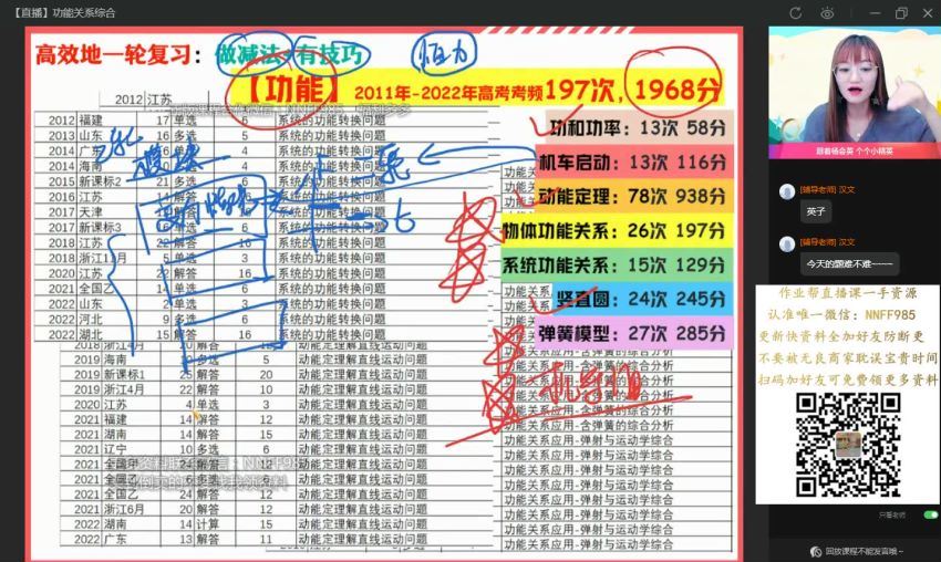 2023高三作业帮物理杨会英一轮秋季班（a+)，百度网盘(11.81G)