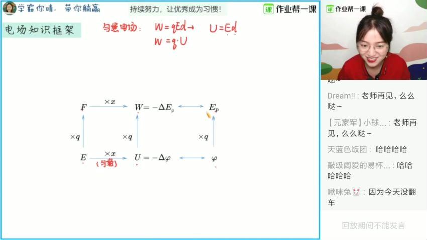 作业帮一课【2019-暑】高一物理尖端培优班 林婉晴，百度网盘(7.31G)