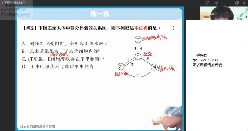 2022高二作业帮生物邓康尧秋季班（尖端），百度网盘(26.04G)