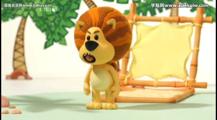 BBC儿童英语动画片：Raa_Raa_the_Noisy_Lion第一季 百度网盘分享，百度网盘(2.12G)
