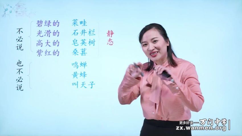 万门中学初中语文深度进阶写作专题48节视频课程（超清视频），百度网盘(4.16G)
