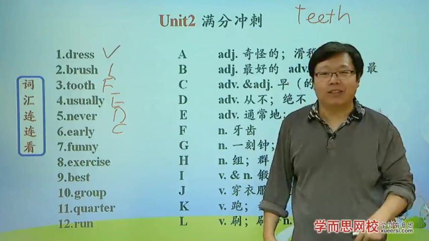 初一下学期英语春季目标满分班（人教版）刘飞飞16讲 (2.31G)