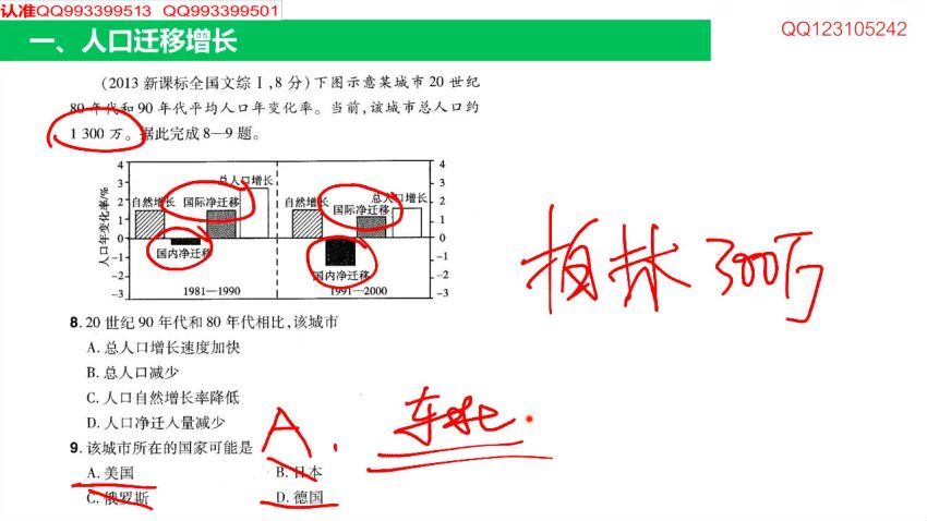 2019高中地理人文地理系统班(有道精品 包易正)，百度网盘(3.45G)