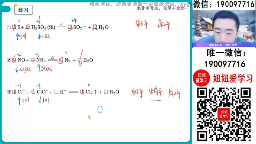 作业帮：【2024寒】高一化学 李伟 A+，百度网盘(3.44G)