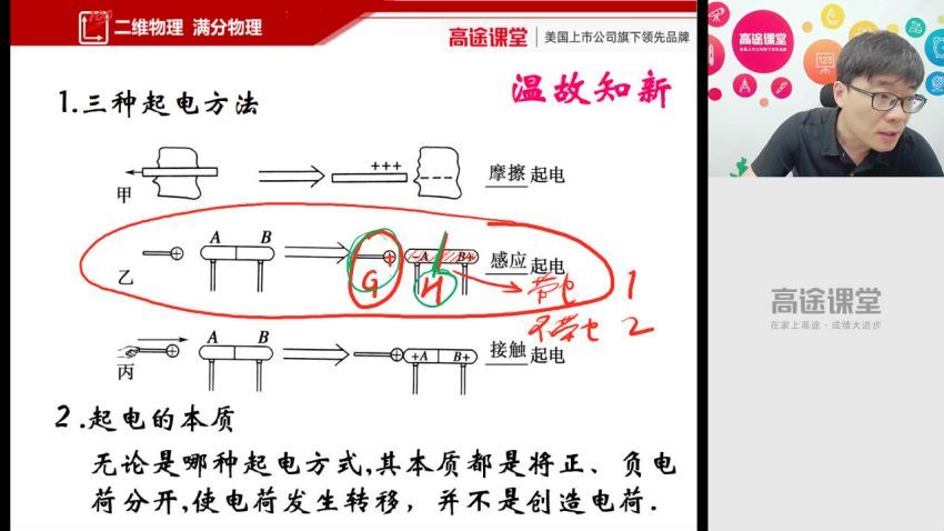 马小军2019高二物理暑假班，网盘下载(3.79G)