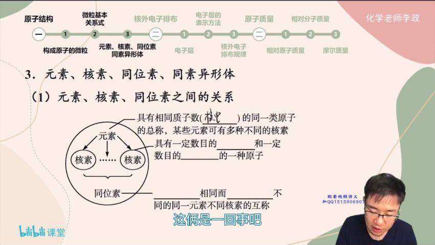 2022高三b站李政b站化学课程，百度网盘(39.29G)