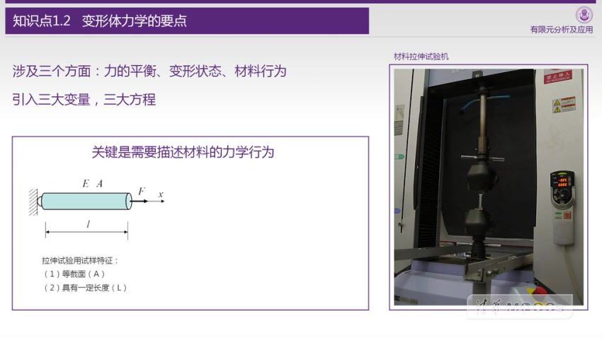 【学堂在线】有限元分析及应用-70120073X-TsinghuaX，百度网盘(2.29G)