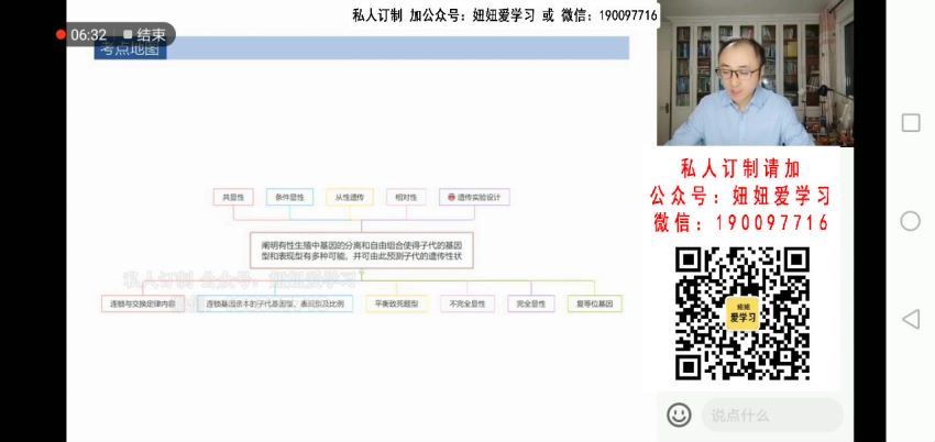 希望学(学而思)张继光【2022春】高三生物目标A+班，百度网盘(14.12G)