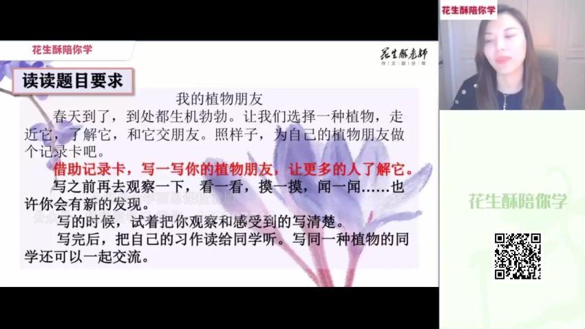 朴新网校：【更新中】花生酥小学同步作文点睛3-6年级，网盘下载(8.94G)