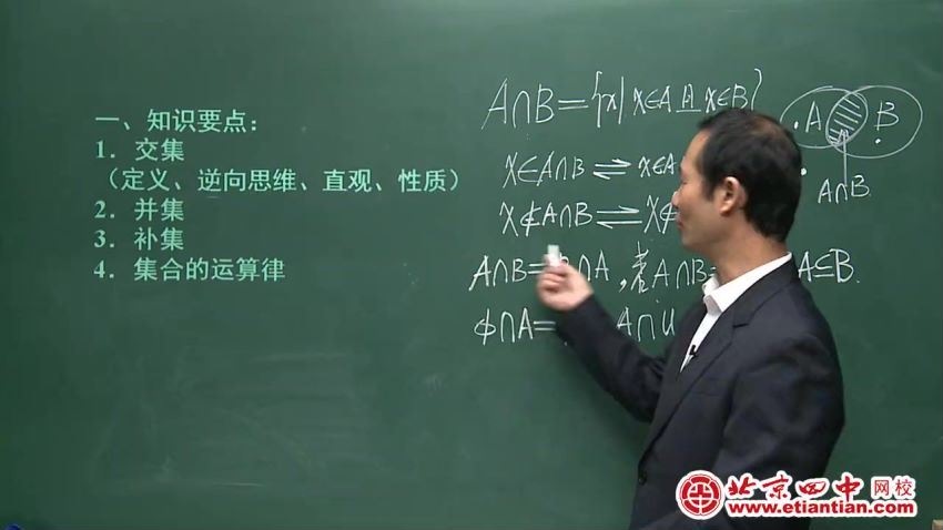 北京四中网校高一数学（高清视频），百度网盘(10.33G)