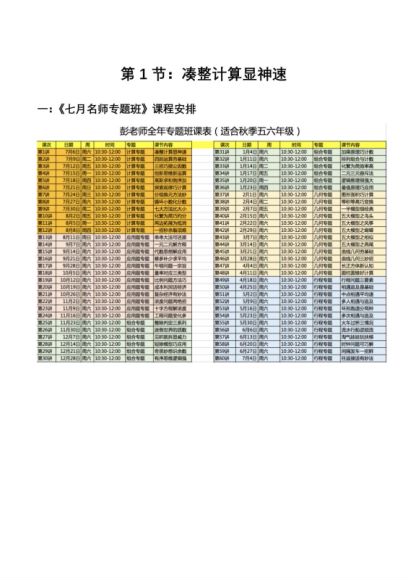 跟谁学彭泽老师小升初重点 