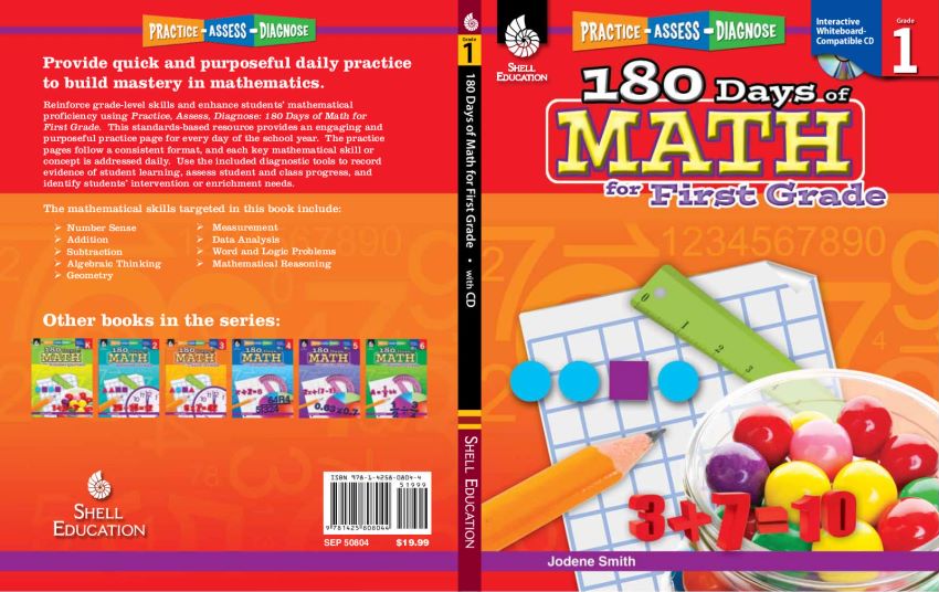 小学数学180天（英文高清原版PDF）1-4年级 