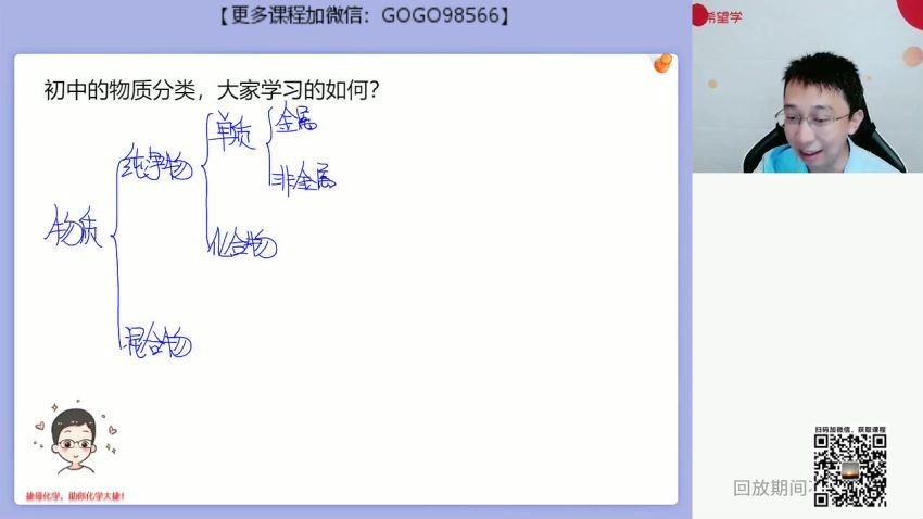 希望学【2023暑】高一化学秋上 全国版A+ 郑慎捷【完结】，网盘下载(2.30G)