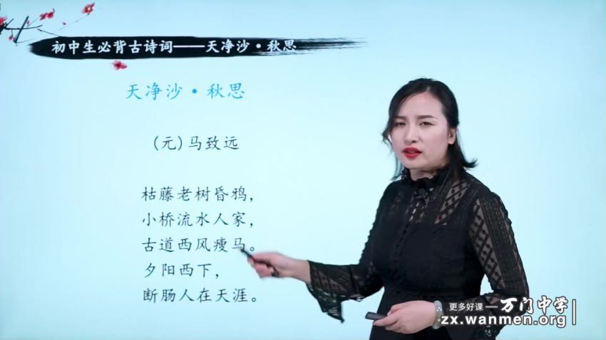 初中语文深度进阶诗词专题（上）黄鹤 43个视频，百度网盘(2.66G)
