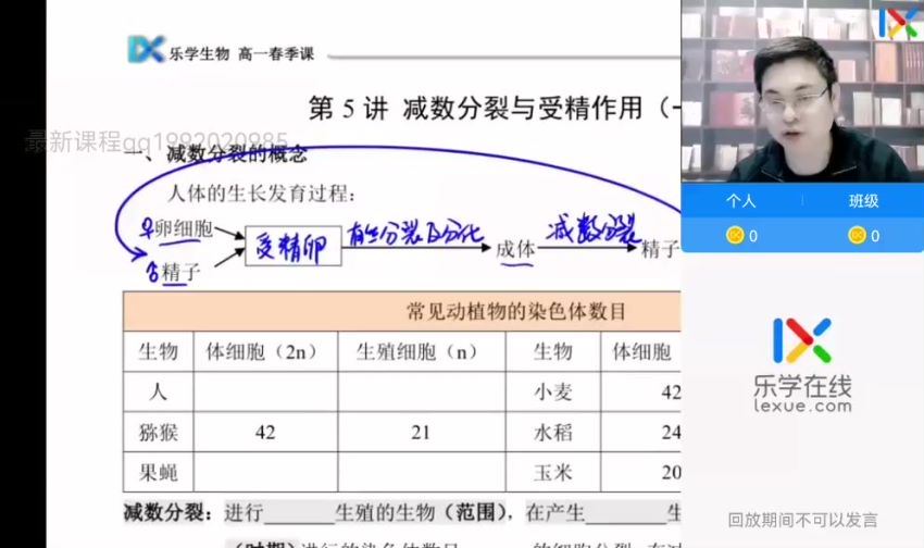 2022高一乐学生物（任春磊）春季班，百度网盘(4.39G)