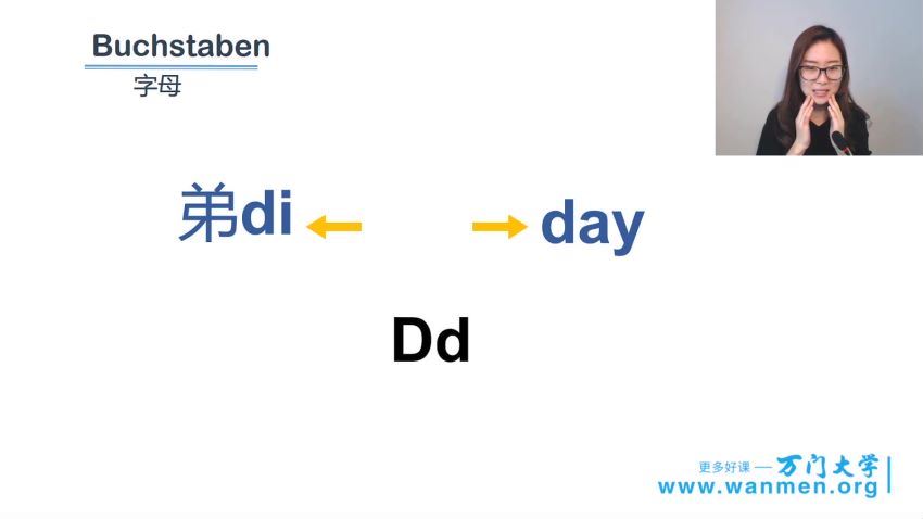 万门大学零基础学德语（9.78G超清视频），百度网盘(9.81G)