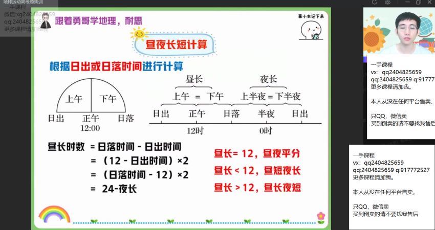 【22届-秋季班】高三地理（孙国勇），百度网盘(29.51G)
