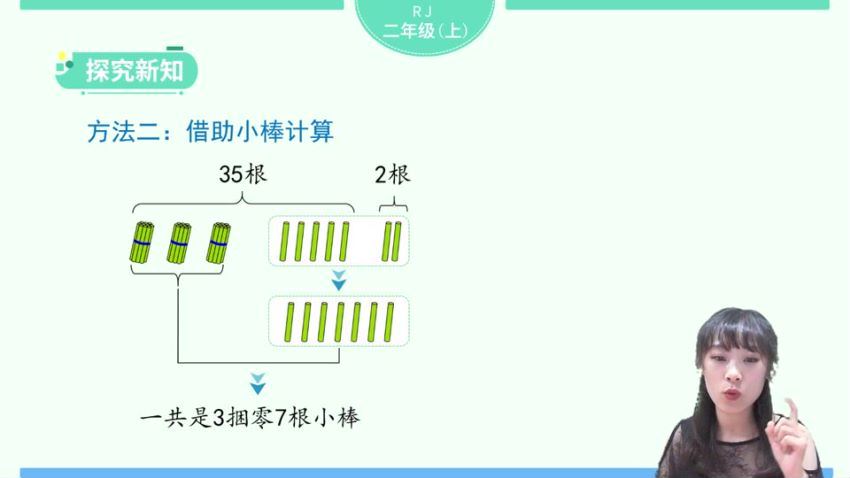 2020秋预习直播课人教数学二年级（上），百度网盘(7.46G)