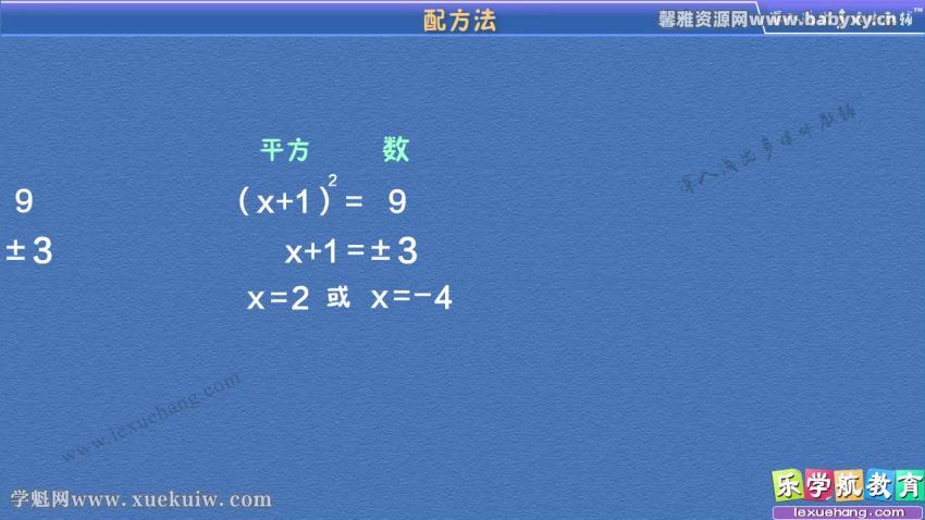 乐学航教育人教版数学九年级上册同步辅导课程（初三）百度网盘分享，百度网盘(1.99G)