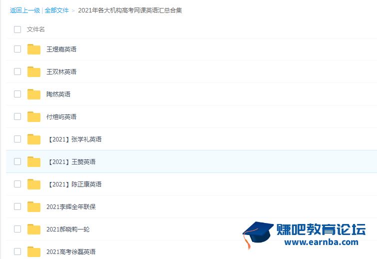 2021年各大机构高考网课英语汇总合集