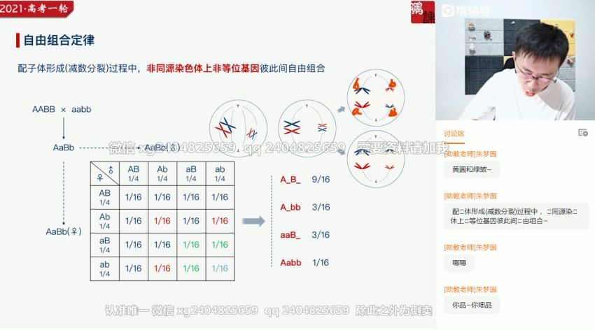 2021猿辅导张鹏生物秋季班（高清视频），百度网盘(32.72G)