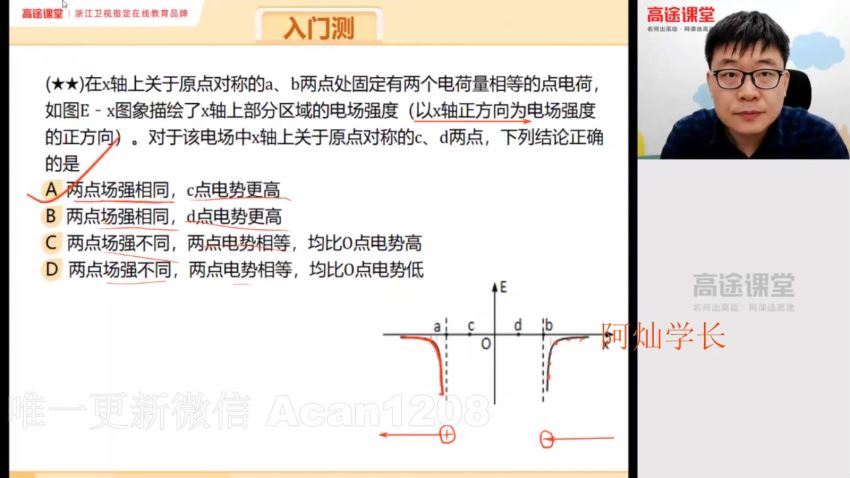 2021马小军物理全年班，网盘下载(10.46G)