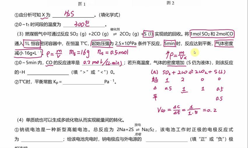 2022高三作业帮化学冯琳琳续报资料【冯琳琳】，百度网盘(357.77M)