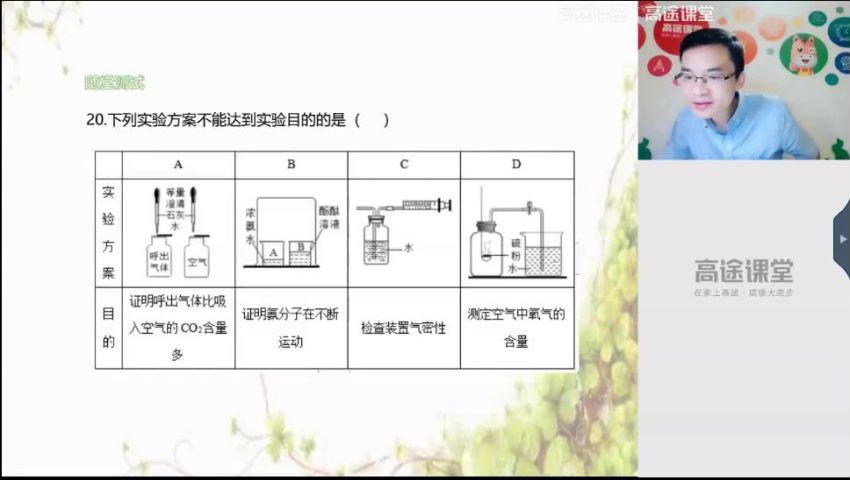 高途2020初三江成化学秋季班（5.71G高清视频），百度网盘(5.71G)