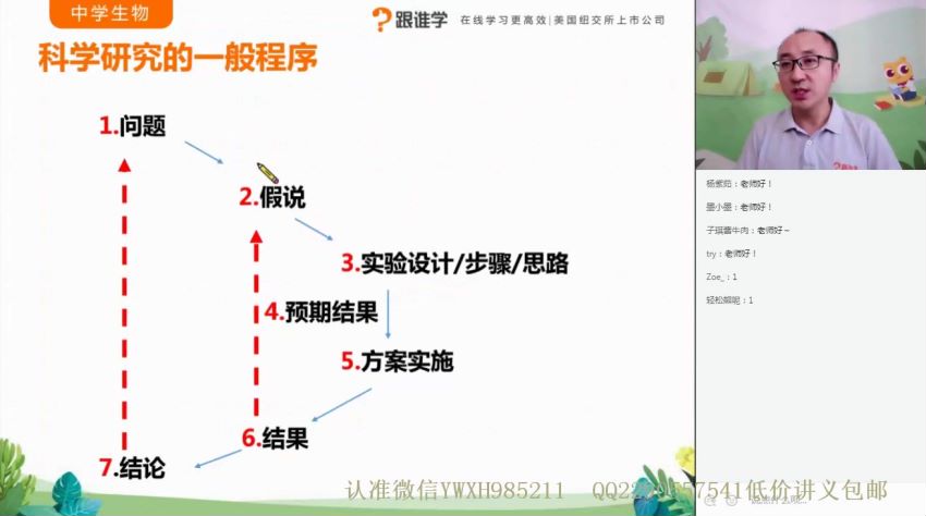 【张继光生物】2021高考生物 张继光生物一轮复习暑秋联报班