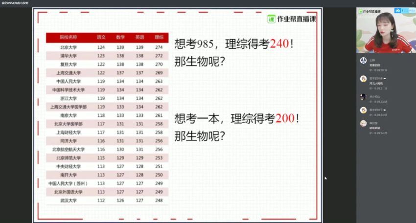 作业帮-高一生物-段瑞莹【寒假班】2020（尖端班），百度网盘(13.90G)