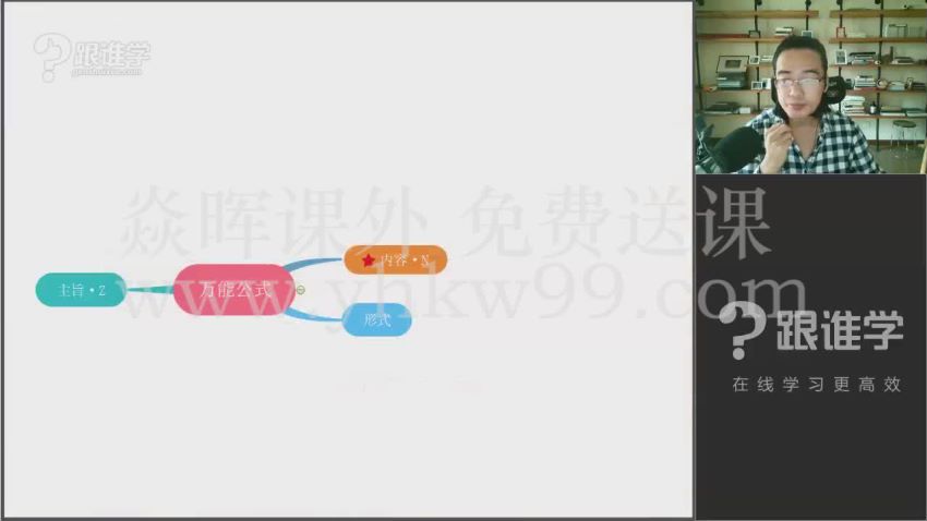 【2698元+3498元】跟谁学名师马步野高三一轮复习暑秋班课程，网盘下载(14.93G)