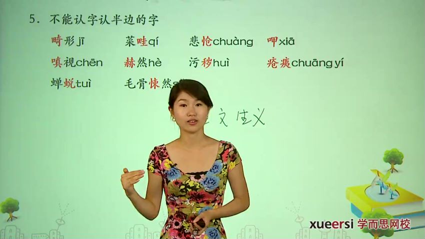 初中语文基础知识专题课程   王帆23讲 