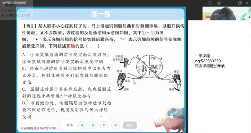 2022作业帮高二生物邓康尧秋季班（尖端），百度网盘(24.49G)