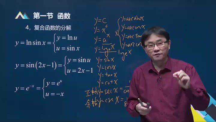王涛-成人高考（专升本）-高等数学（一）-教材精讲班61讲完结，百度网盘(6.65G)
