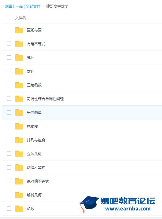 建哥高中数学全套资源，种类齐全。